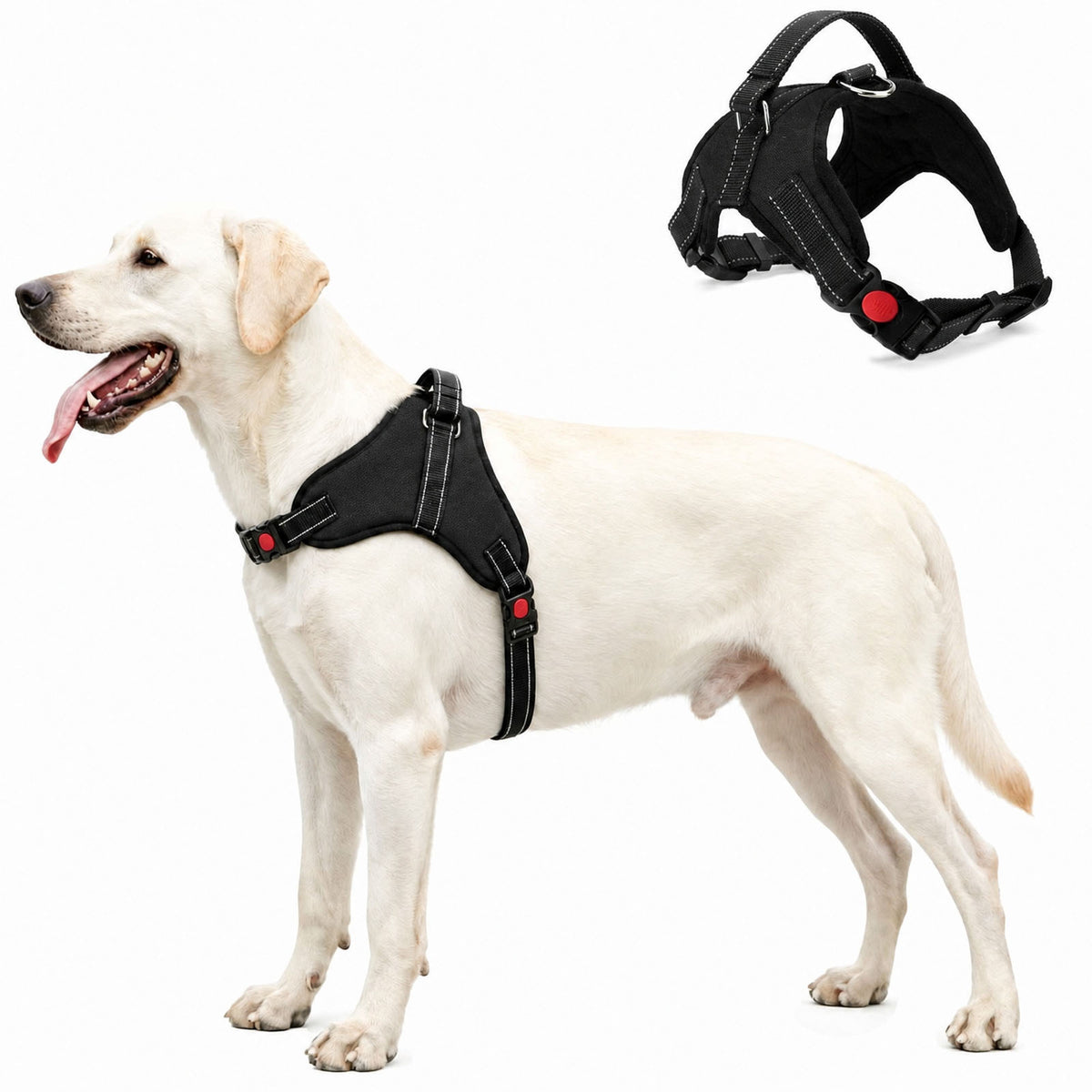Dog Harness Pet No-Pull Breathable Adjustable