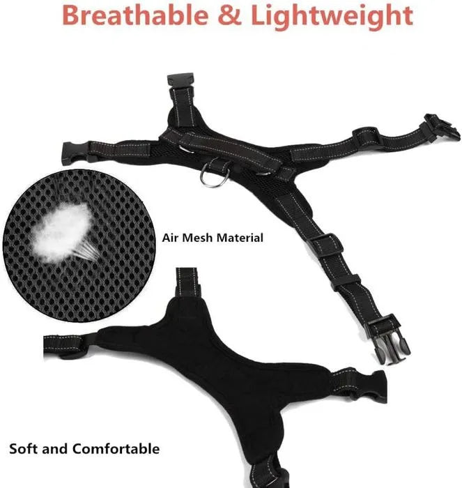 Dog Harness Pet No-Pull Breathable Adjustable